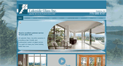 Desktop Screenshot of lakesideglasstahoe.com